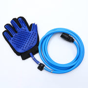 Pet Bathing & Massage Glove with Water Spray – 5-Finger Grooming Tool