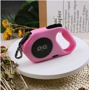 Automatic Retractable LED Dog Leash – Durable Outdoor Walking Lead
