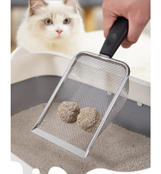 Heavy-Duty Metal Cat Litter Scoop – Durable Non-Stick Shovel
