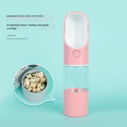 Portable Dog Water Bottle – Outdoor Travel Pet Drinking Cup