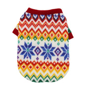 Christmas Dog Sweater – Warm Fleece Holiday Outfit for Small & Medium Pets