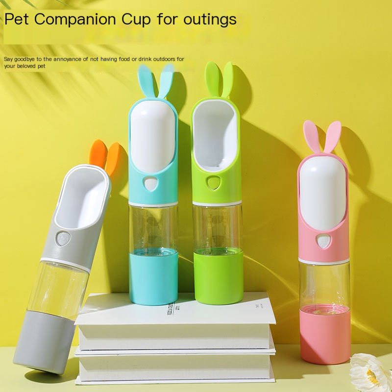 Portable Dog Water Bottle – Outdoor Travel Pet Drinking Cup