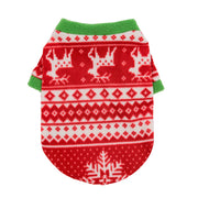 Christmas Dog Sweater – Warm Fleece Holiday Outfit for Small & Medium Pets